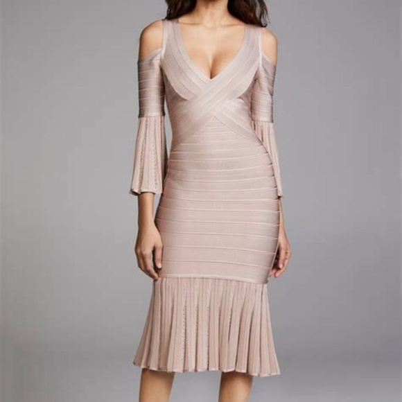 HERVE LEGER in BLUE color